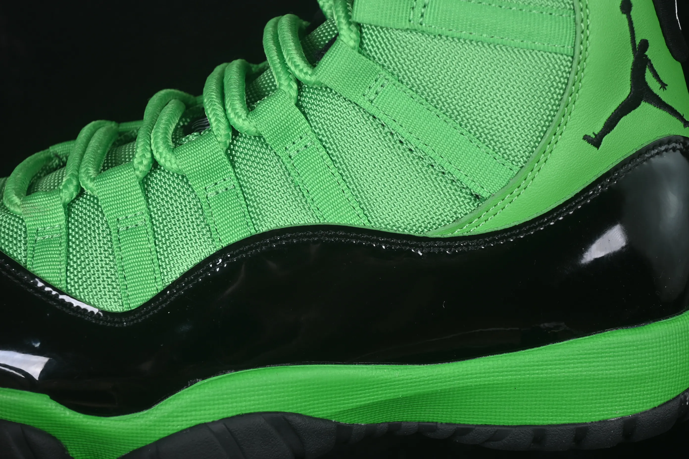 All categories Air Jordan Jordan series basketball shoes Air Jordan 11 Air Jordan 11 Retro AJ11 Joe 11 black green CT8012-310
